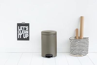 Brabantia pedaalemmer Newlcon 12 liter platinum - thumbnail