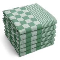 Byrklund Theedoek Clean & Tidy Groen - 6 stuks - thumbnail