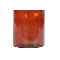 Vaas DKD Home Decor Terra cotta Touw Gehard glas 25 x 25 x 75 cm - thumbnail