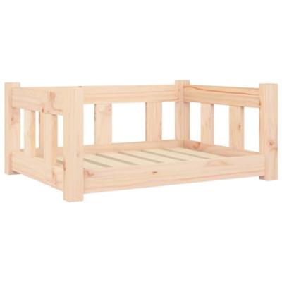VidaXL Hondenmand 65,5x50,5x28 cm massief grenenhout VidaXL Hondenmand 65,5x50,5x28 cm massief grenenhout