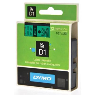 DYMO 45019 Labeltape Polyester Tapekleur: Groen Tekstkleur: Zwart 12 mm 7 m