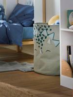 Dinosaurusmand XL blauw/groen - thumbnail