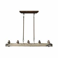 Plafondlamp DKD Home Decor Spar Metaal Vintage (111,5 x 12 x 88 cm) - thumbnail