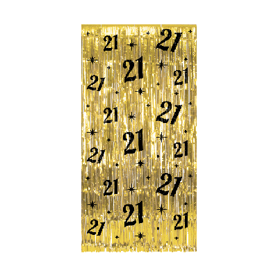 Deurgordijn 21 jaar 200 x 100 cm