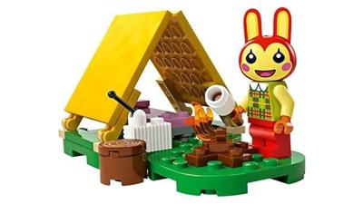 LEGO animal crossing 77047 kamperen met bunnie