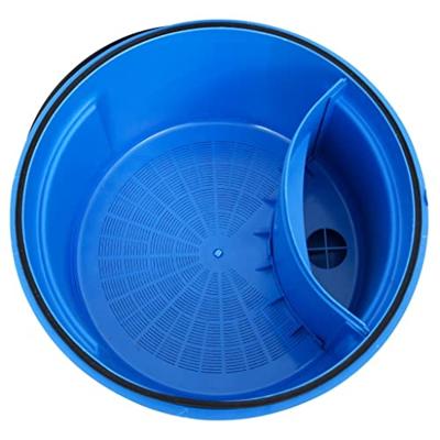 VidaXL Zandfilterpomp 200 w 25 l 385x620x432 mm blauw en zwart - thumbnail