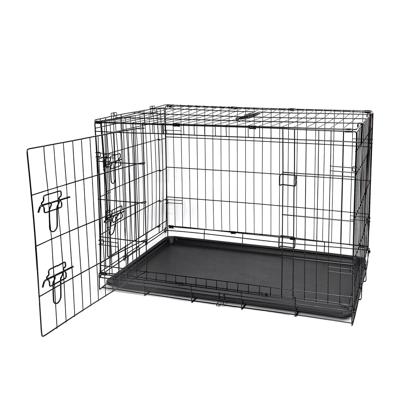 Nobleza Bench voor hond en kat - Metaaldraad - Zwart - XXL