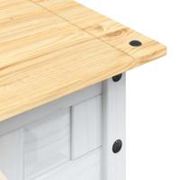 Salontafel 100x60x45 cm Mexicaans grenenhout Corona-stijl wit - thumbnail