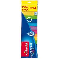 Vileda MICROFIBRE COLORS MEGAPACK 14 stuks Vileda MICROFIBRE COLORS 173741 - thumbnail