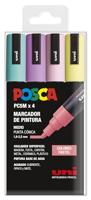 Acrylverfmarkeerder POSCA PC-5M Taart 1,8-2,5 mm 4 Stuks - thumbnail
