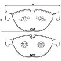 Remblokken set P06066 - thumbnail