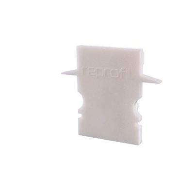 Deko Light 979140 Endkappe H-ET-02-08 Set 2 Stk, Weiß Profieleindkap Kunststof (l x b x h) 23 x 6 x 20 mm 1 stuk(s)