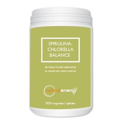 Natural Energy Functionele Voeding Spirulina - Chlorella Balance 1000Capsules