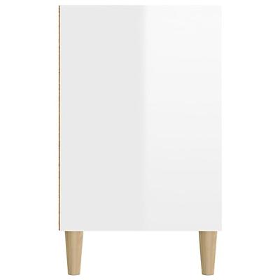 VidaXL Schoenenkast 102x36x60 cm bewerkt hout hoogglans wit