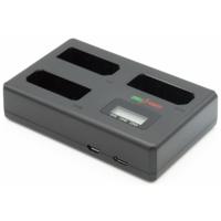 ChiliPower Nikon EN-EL14 / EN-EL14a Triple Lader - Laadt 3 accu's, ook tegelijkertijd - thumbnail