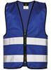 Korntex KX201 Kids´ Hi-Vis Safety Vest With Front Zipper Aalborg - Royal Blue - XS (3-6 years) - thumbnail
