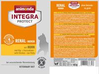 ANIMONDA Integra Protect Renal Nieren met Kip - natvoer voor katten - 85 g - thumbnail