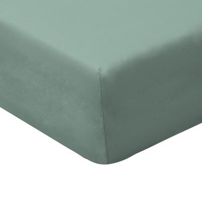 Biohoeslaken, salie 180 x 220 cm