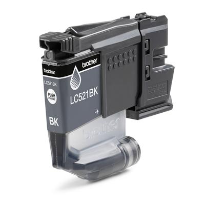 Brother LC-521BK Cartridge Inkt Zwart - thumbnail