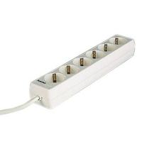 Hama Stekkerdoos, 1,4 m kabellengte, 45 graden draaibaar, meervoudig stopcontact, tot 3500 watt, kabeltype H05VV-F, GS-geteste veiligheid - thumbnail