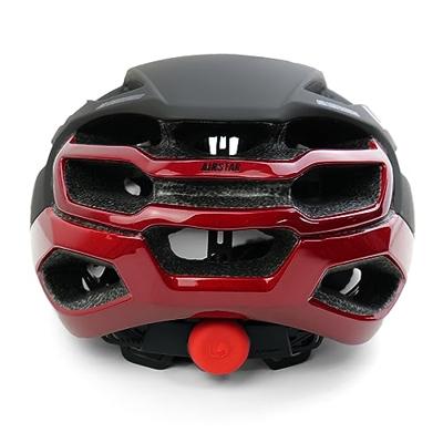 Limar Helm air star m 53-57 mat zwart/rood