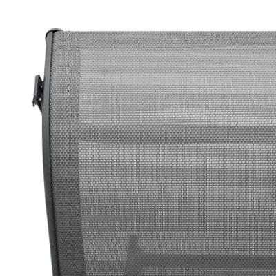 Ligbed aluminium en textileen Ligbed aluminium en textileen