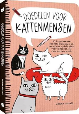 Kleurboek mus doedelen voor kattenmensen Kleurboek mus doedelen voor kattenmensen
