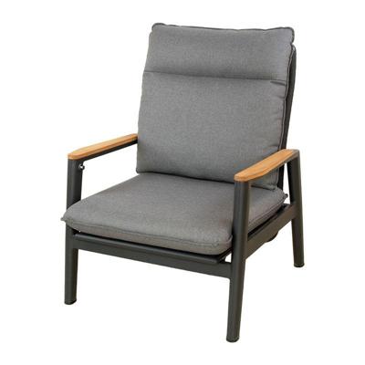 Merino lounge stoel midnight grey Oosterik Home - Oosterik home