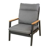 Merino lounge stoel midnight grey Oosterik Home - Oosterik home - thumbnail