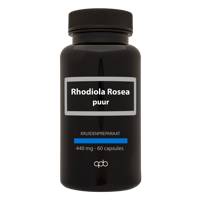 APB Holland Rhodiola rosea extract puur 60 Capsules - thumbnail