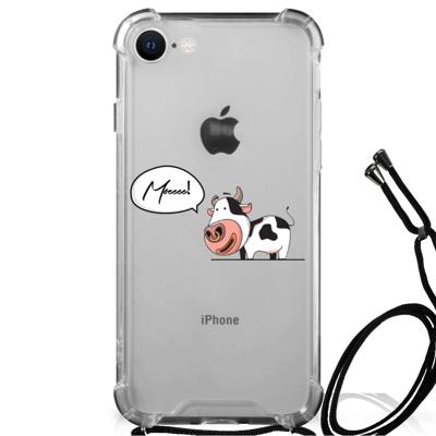 iPhone SE 2022 | 2020 | 8 | 7 Stevig | Bumper Hoesje | Cow iPhone SE 2022 | 2020 | 8 | 7 Stevig | Bumper Hoesje | Cow