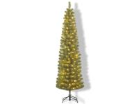 Charlton Pilar kerstboom led groen warm wit 160L tips 362 en timer & dimmer h215xd56 cm Black Box - Black box - thumbnail