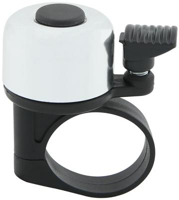 Bike Tec & More Mini fietsbel mini bell alu f. bardiameter 31,8mm sil.