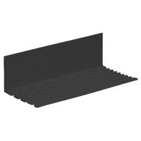 Keralit Geventileerd hoekprofiel Zwart (0132) - thumbnail