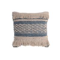 Kussen DKD Home Decor Blauw 45 x 10 x 45 cm Wit Boho - thumbnail
