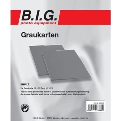B.I.G. Grijskaart set 10 x 12cm 2 stuks