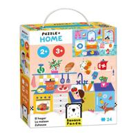 Banana Panda - puzzel thuis - 24st. - thumbnail