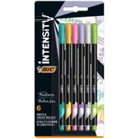 BIC intensity fineliners pastel, 6st. - thumbnail