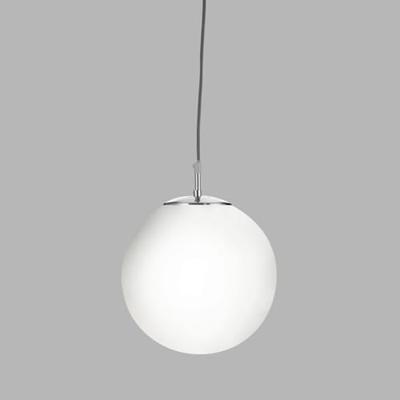Searchlight Glazen hanglampAtom Ø 30cm met chroom - 6077