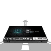 Silicon Power sp128gbss3a55s25 ace a55 ssd, 128gb, 7mm 2.5inch, sata3, 3d nand, slc cache - thumbnail