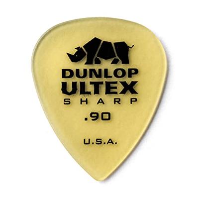 Dunlop 433P090 Ultex Sharp Pick 0.90 mm plectrumset (6 stuks)