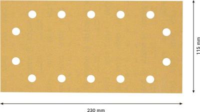 Bosch Accessories EXPERT C470 2608900947 Oscillerend schuurpapier Geperforeerd Korrelgrootte (num) 180 (l x b) 230 mm x 115 mm 50 stuk(s) Bosch Accessories EXPERT C470 2608900947 Oscillerend schuurpapier Geperforeerd Korrelgrootte (num) 180 (l x b) 230 mm x 115 mm 50 stuk(s)