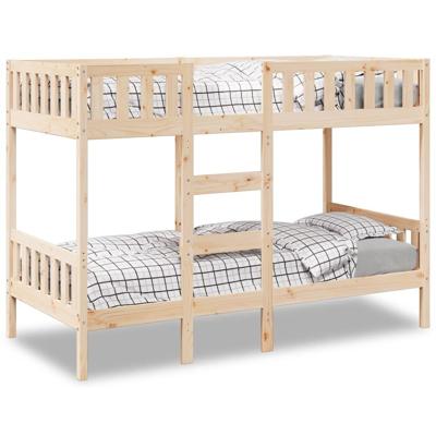 Stapelbed massief grenenhout 75x190 cm