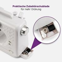 Clatronic Handnaaimachine NM 3795 Wit, Zilver - thumbnail