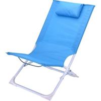 Strandstoel Vouwbaar Blauw - thumbnail