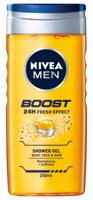 Nivea Men showergel boost 250 Milliliter - thumbnail