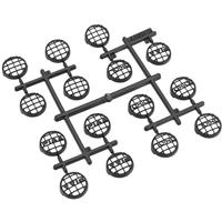 Light Bar Lens Grills (Axial, PIAA, Un-Marked) (AX80115) - thumbnail