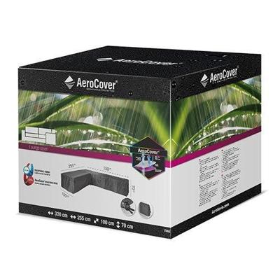 AeroCover | Loungesethoes 330 x 255 x 100 x 70(h) | L-vorm Links
