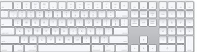 Apple Magic Keyboard with Numeric Keypad QWERTZ CHE Aluminium