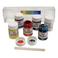 Bruynzeel Ecola plakkaatverf set primaire kleuren, 6x16ml - thumbnail